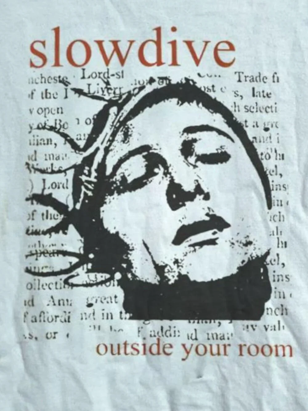 Y2k Slowdive Graphic Tee